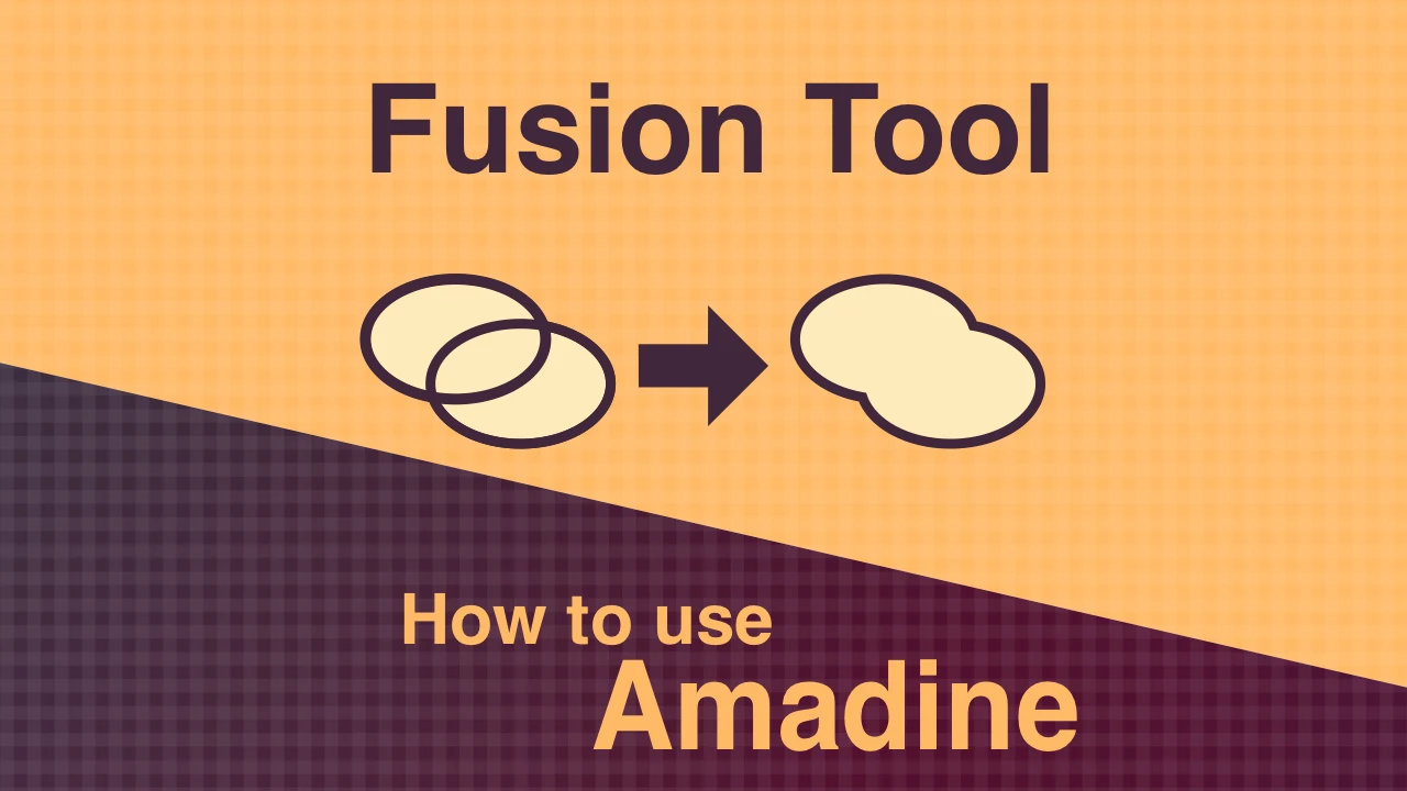 How to use the Fusion tool in Amadine for iOS