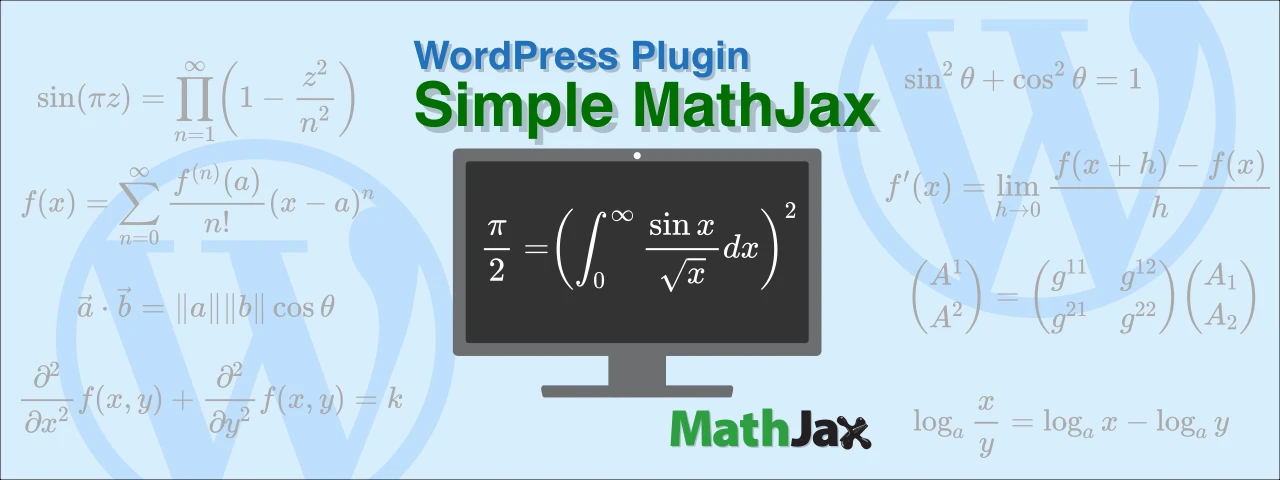 How to use Simple MathJax, a WordPress plug-in for math formulas