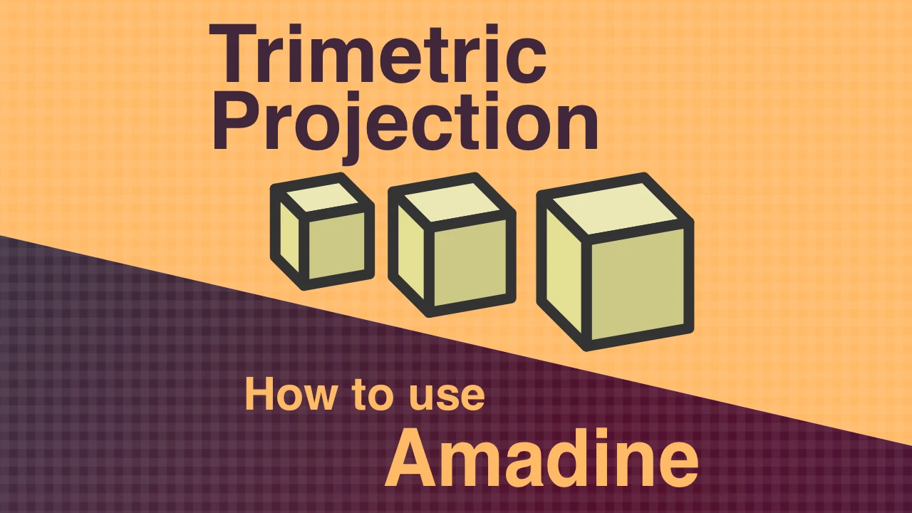 Trimetric Projection in Amadine for iOS