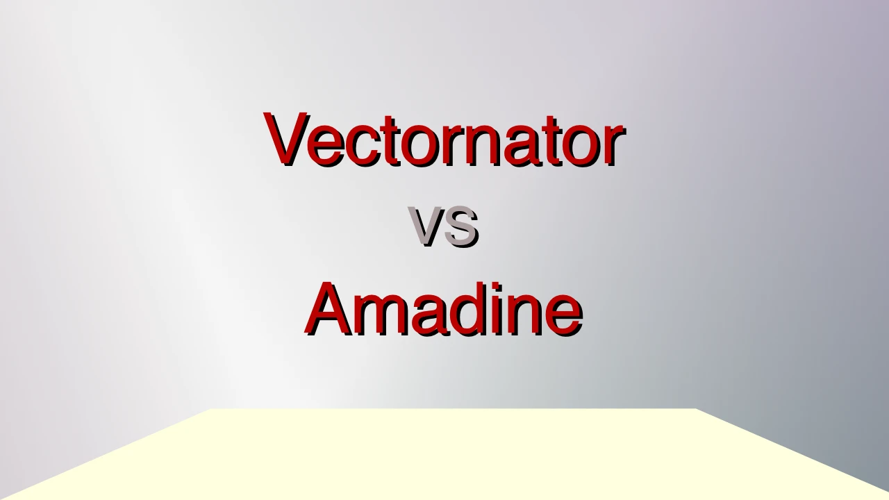 Vectornator vs. Amadine